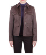 www.couturepoint.com-yves-saint-laurent-womensbrown-cotton-epaulet-jacket-coat