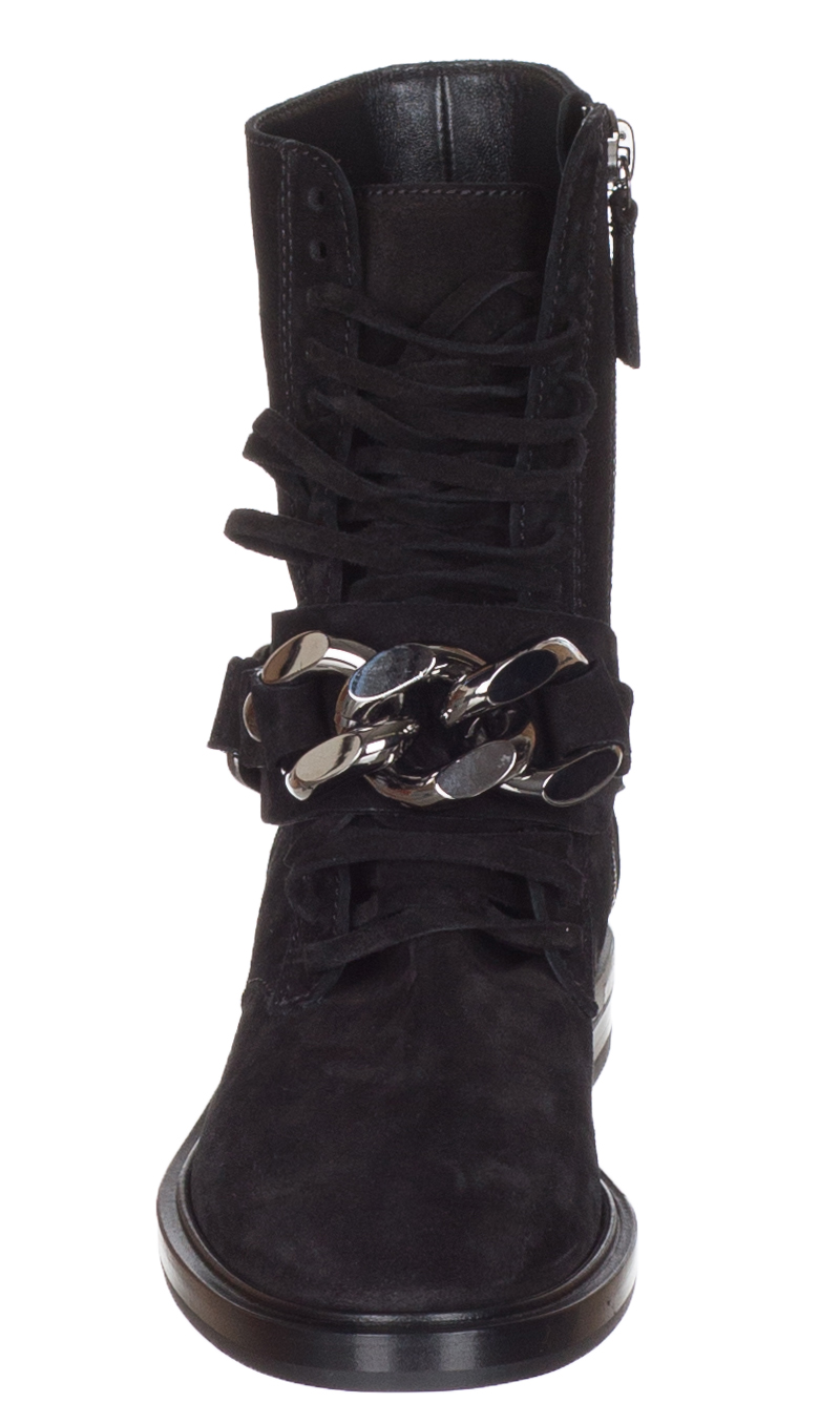 woocommerce-673321-2209615.cloudwaysapps.com-casadei-womens-black-suede-renna-chain-lace-up-boots-shoes