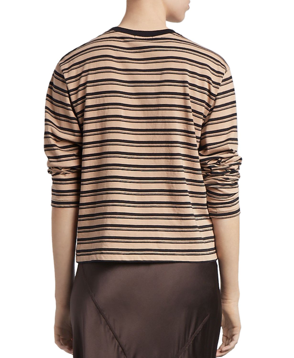 woocommerce-673321-2209615.cloudwaysapps.com-atm-anthony-thomas-melillo-womens-brown-striped-pima-cotton-boy-long-sleeve-tee