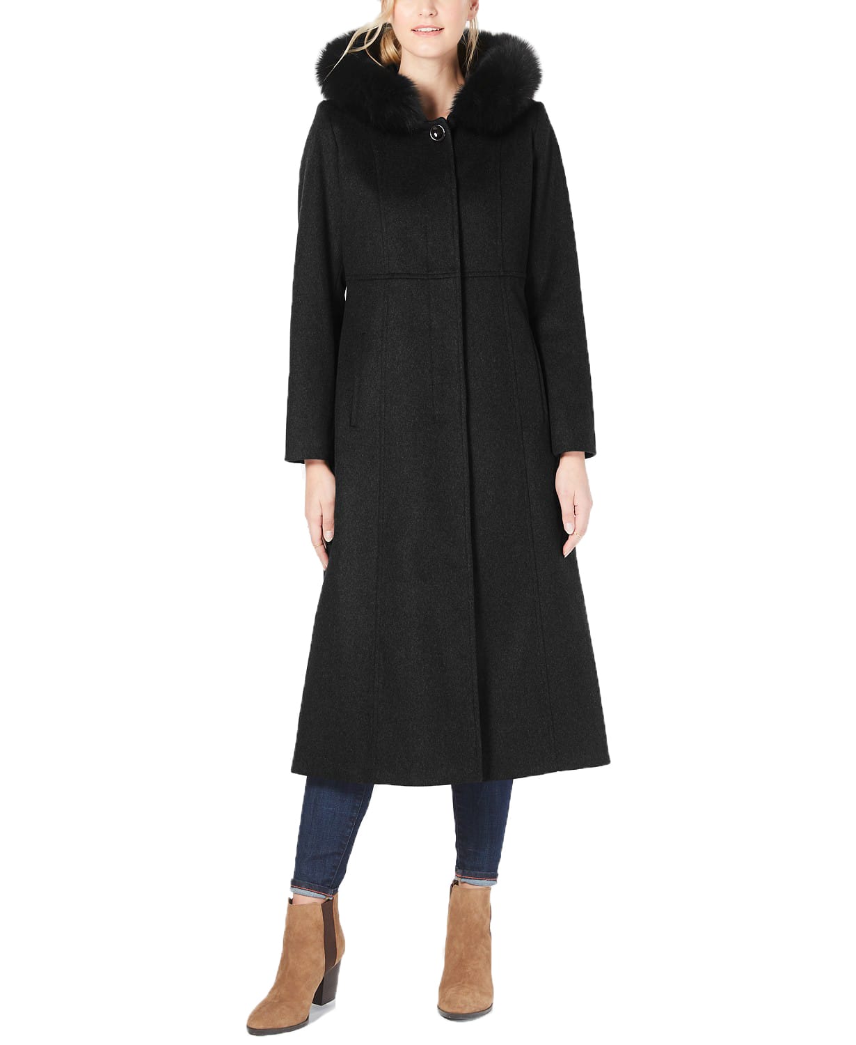 woocommerce-673321-2209615.cloudwaysapps.com-forecaster-womens-black-wool-blend-fox-fur-trim-hooded-maxi-coat