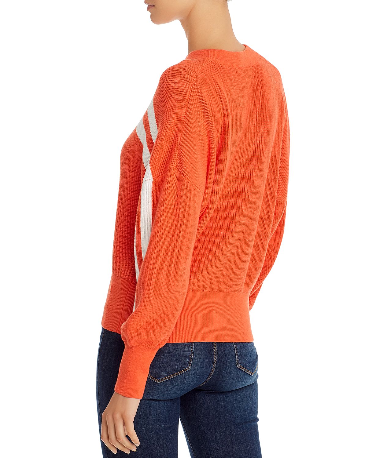 woocommerce-673321-2209615.cloudwaysapps.com-the-fifth-label-womens-orange-cotton-spur-striped-sweater