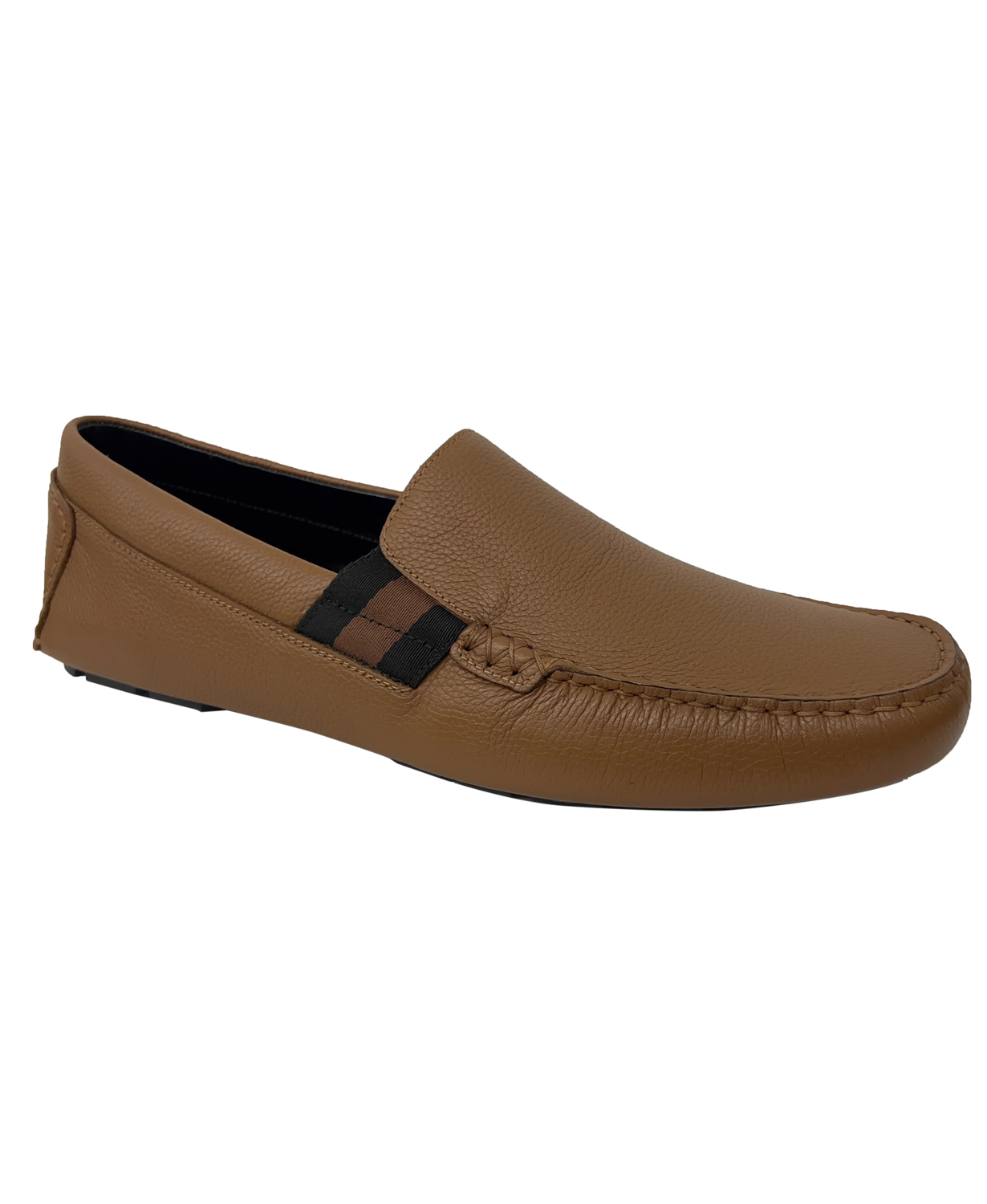 www.couturepoint.com-gucci-mens-brown-leather-praga-slip-on-loafer-shoes