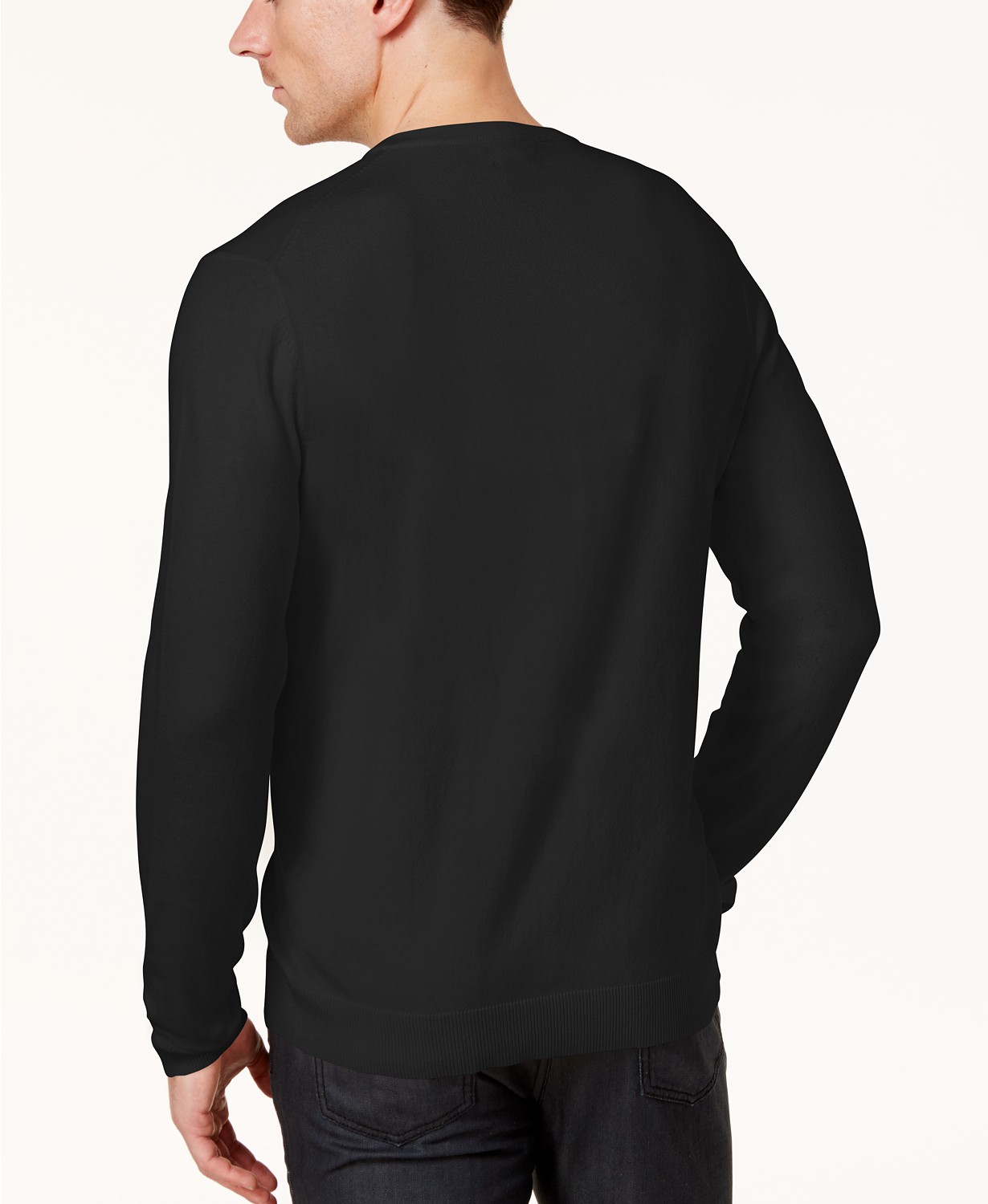 www.couturepoint.com-alfani-mens-black-solid-v-neck-long-sleeves-sweater