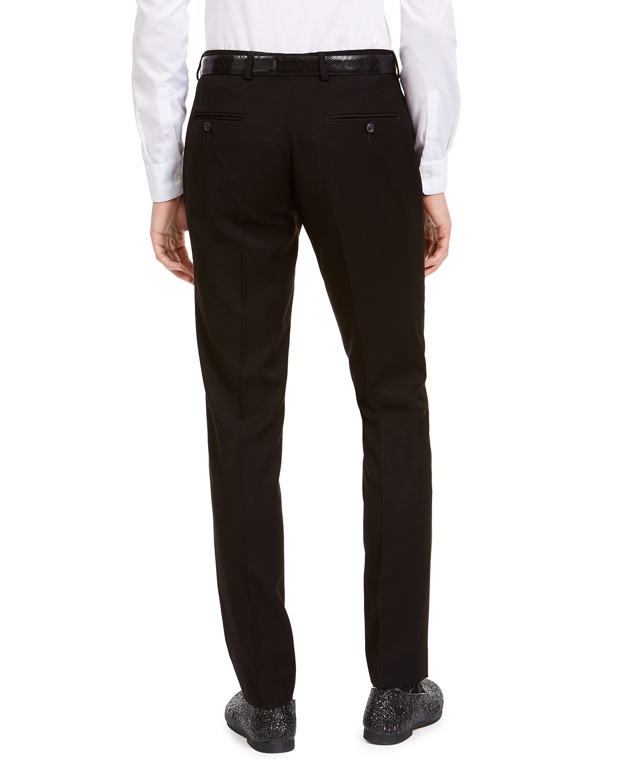 woocommerce-673321-2209615.cloudwaysapps.com-billy-london-mens-black-slim-fit-performance-stretch-tonal-houndstooth-tuxedo-suit