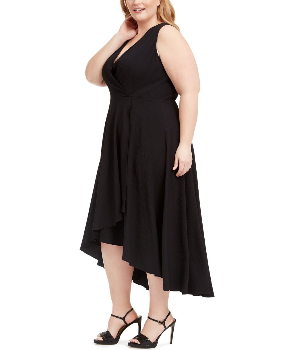 woocommerce-673321-2209615.cloudwaysapps.com-calvin-klein-womens-plus-size-black-textured-faux-wrap-high-low-dress