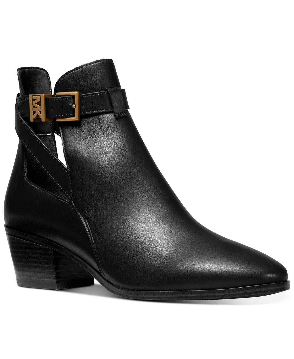 www.couturepoint.com-michael-michael-kors-womens-black-leather-wilkes-booties