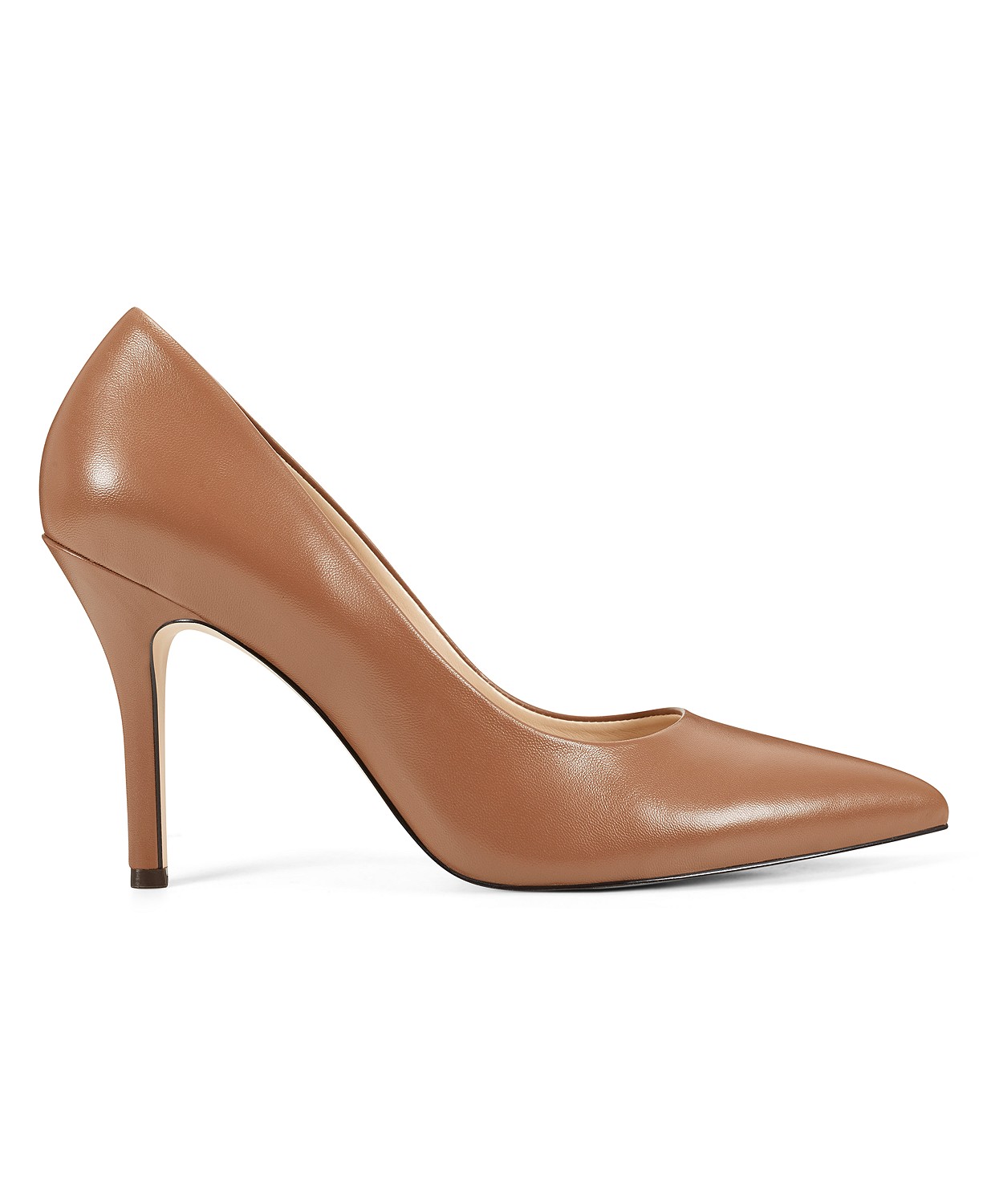 www.couturepoint.com-nine-west-womens-brown-leather-flax-pointed-toe-pumps