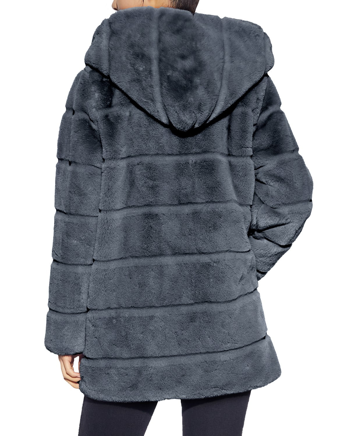 www.couturepoint.com-apparis-womens-grey-faux-fur-jill-hooded-coat