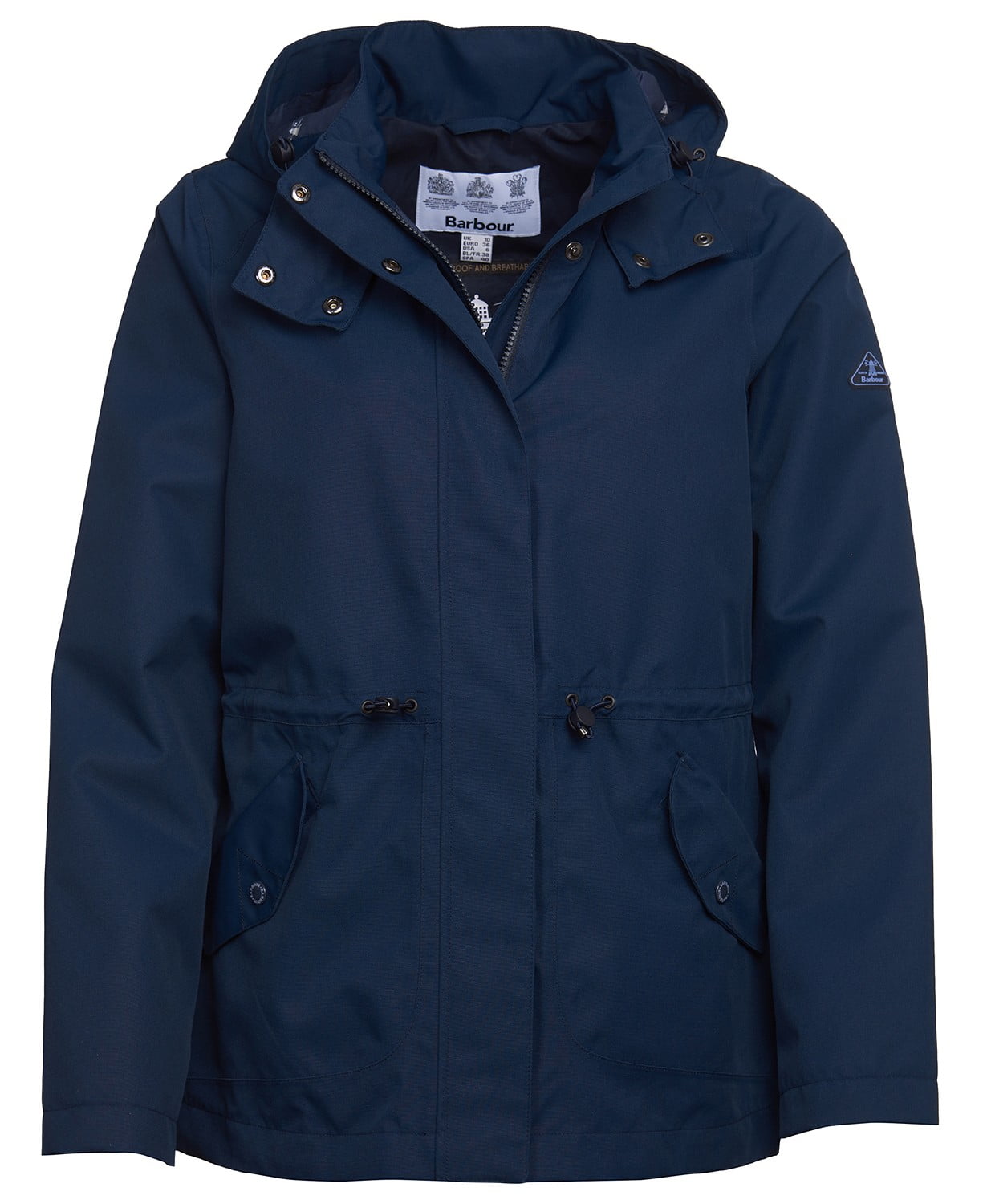 www.couturepoint.com-barbour-womens-blue-promenade-waterproof-hooded-jacket
