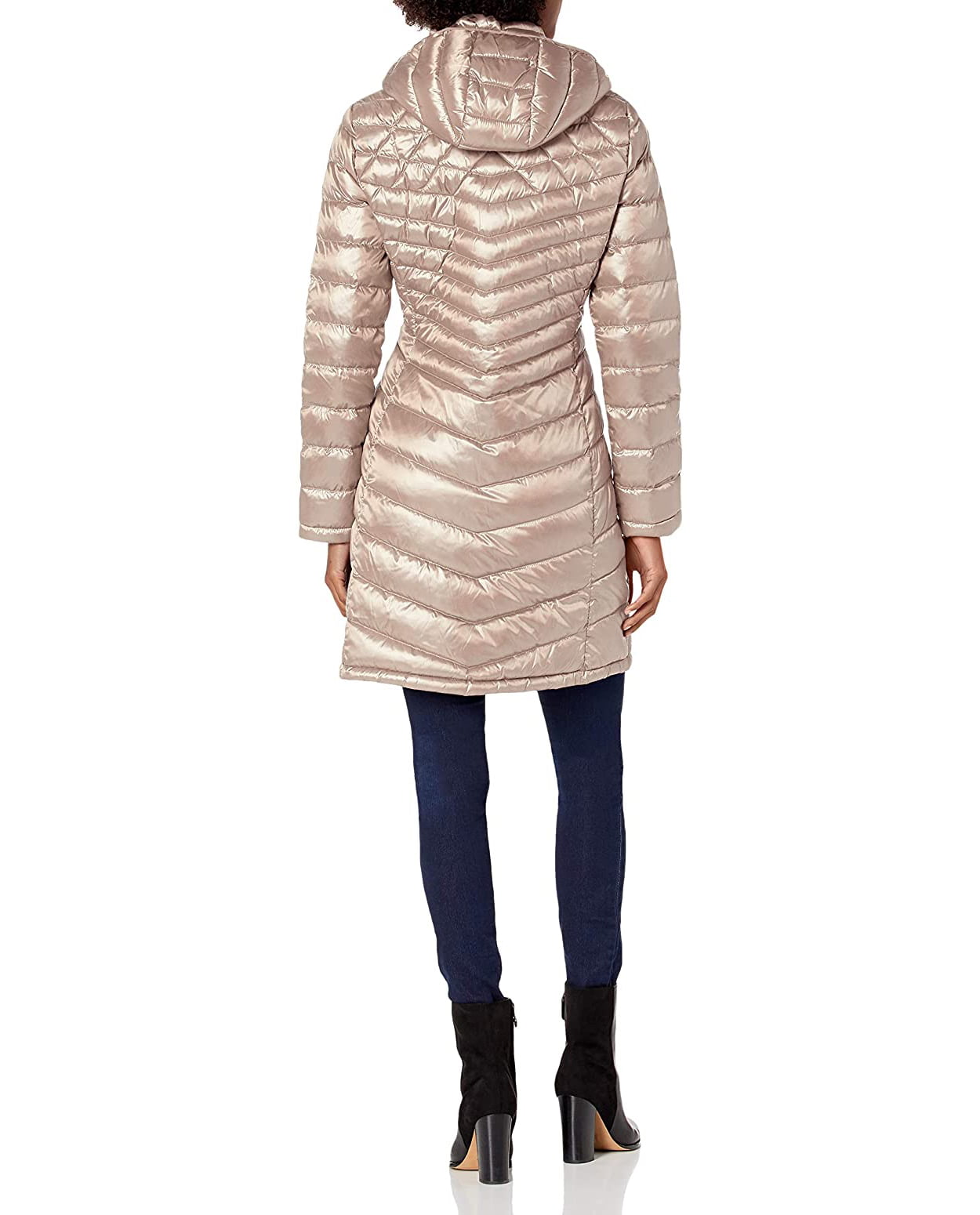www.couturepoint.com-calvin-klein-womens-beige-hooded-packable-puffer-coat