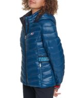 www.couturepoint.com-tommy-hilfiger-sport-womens-blue-logo-striped-trim-puffer-jacket