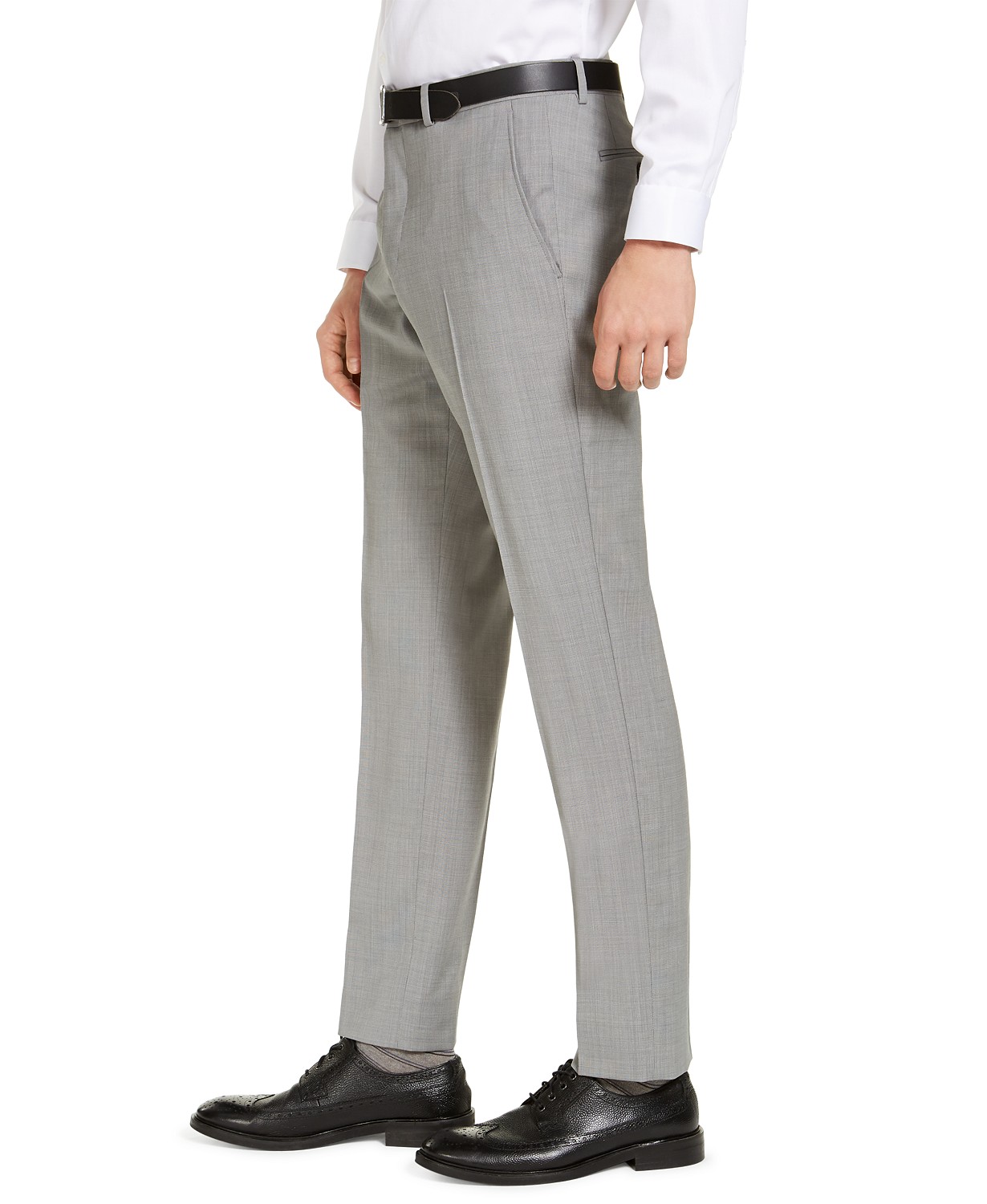 www.couturepoint.com-armani-exchange-mens-grey-wool-blend-slim-fit-suit-separate-pants