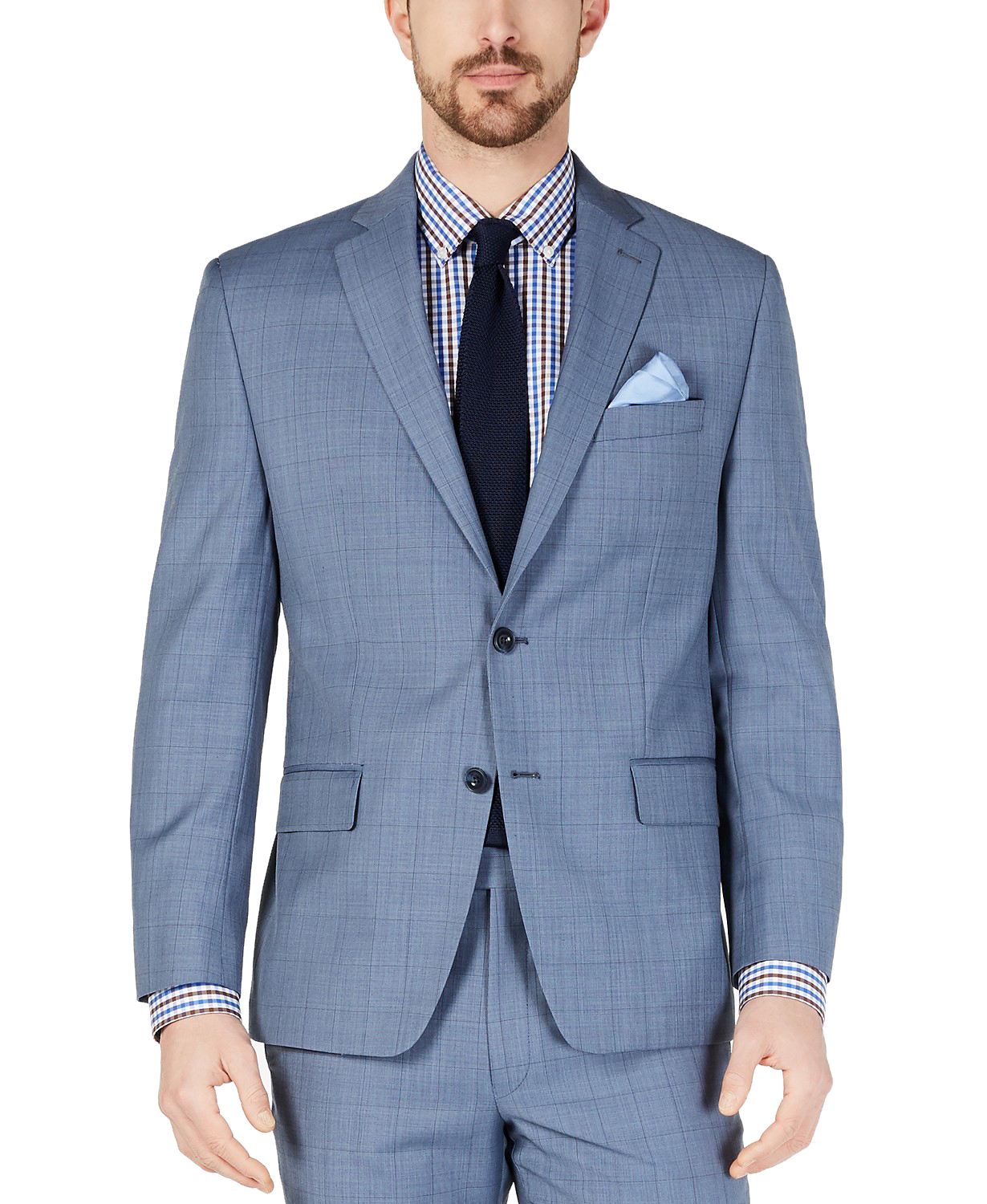 www.couturepoint.com-michael-kors-mens-light-blue-windowpane-wool-blend-classic-fit-airsoft-stretch-short-suit-jacket