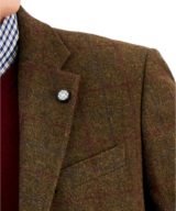 www.couturepoint.com-nautica-mens-brown-wool-blend-plaid-modern-fit-long-blazer