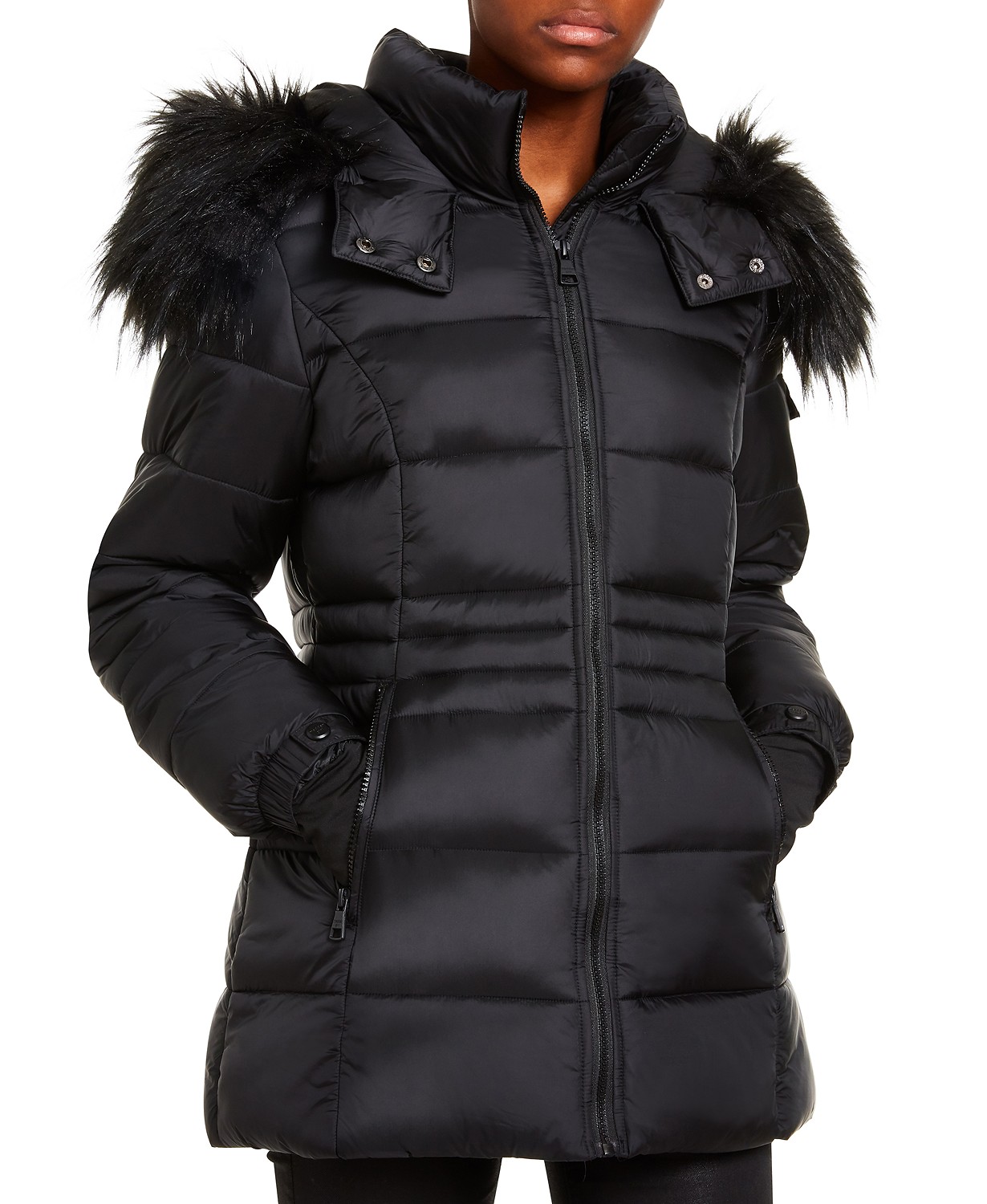 www.couturepoint.com-madden-girl-juniors-black-faux-fur-trim-hooded-shine-puffer-coat