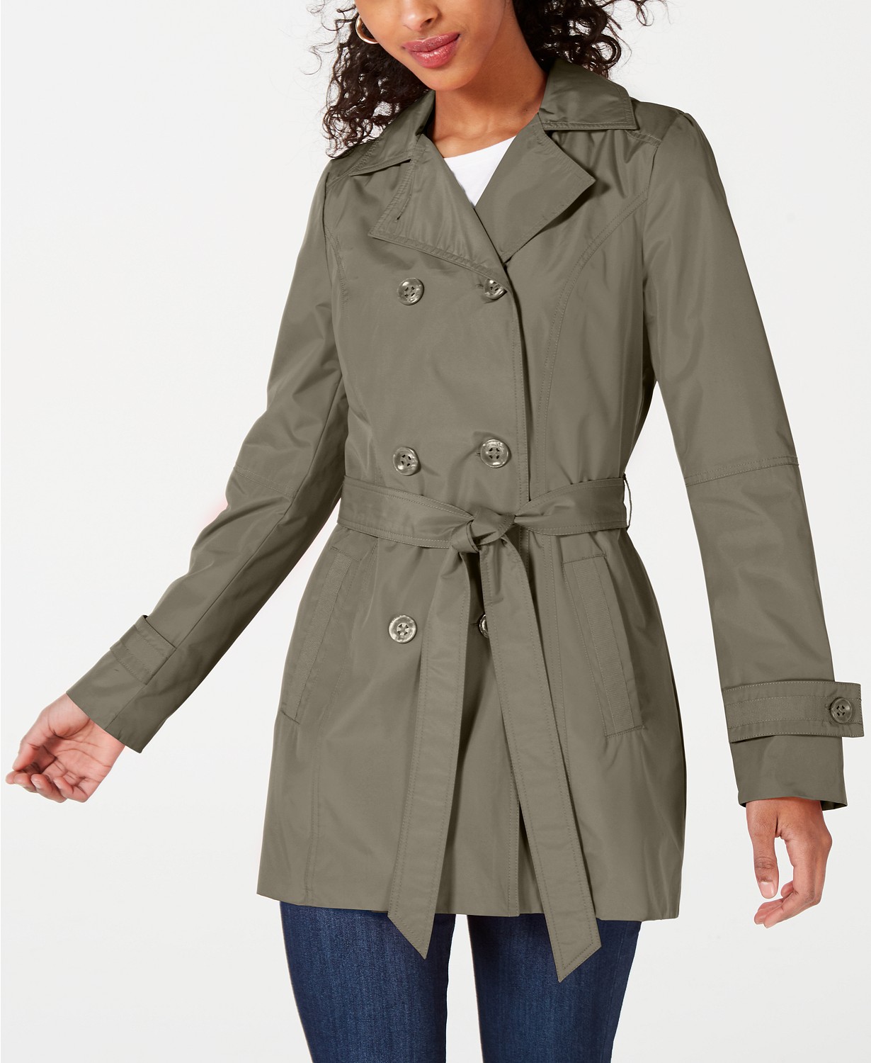www.couturepoint.com-celebrity-pink-womens-green-hooded-trench-coat
