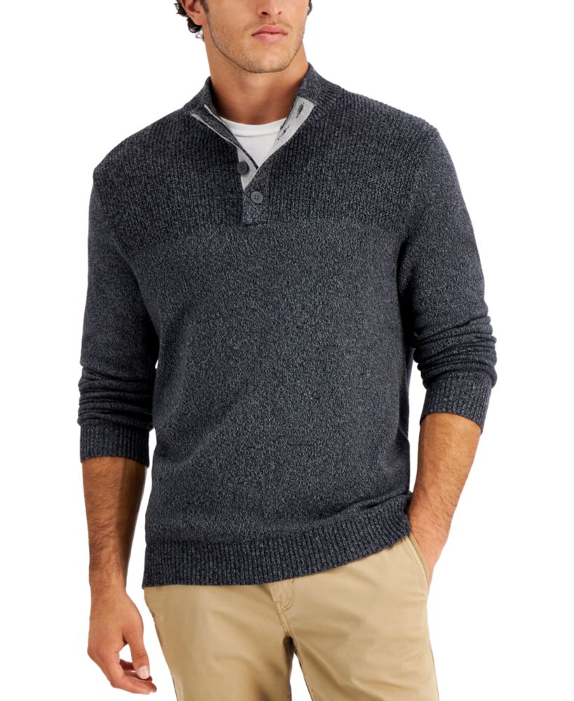 www.couturepoint.com-club-room-mens-grey-ribbed-four-button-sweater
