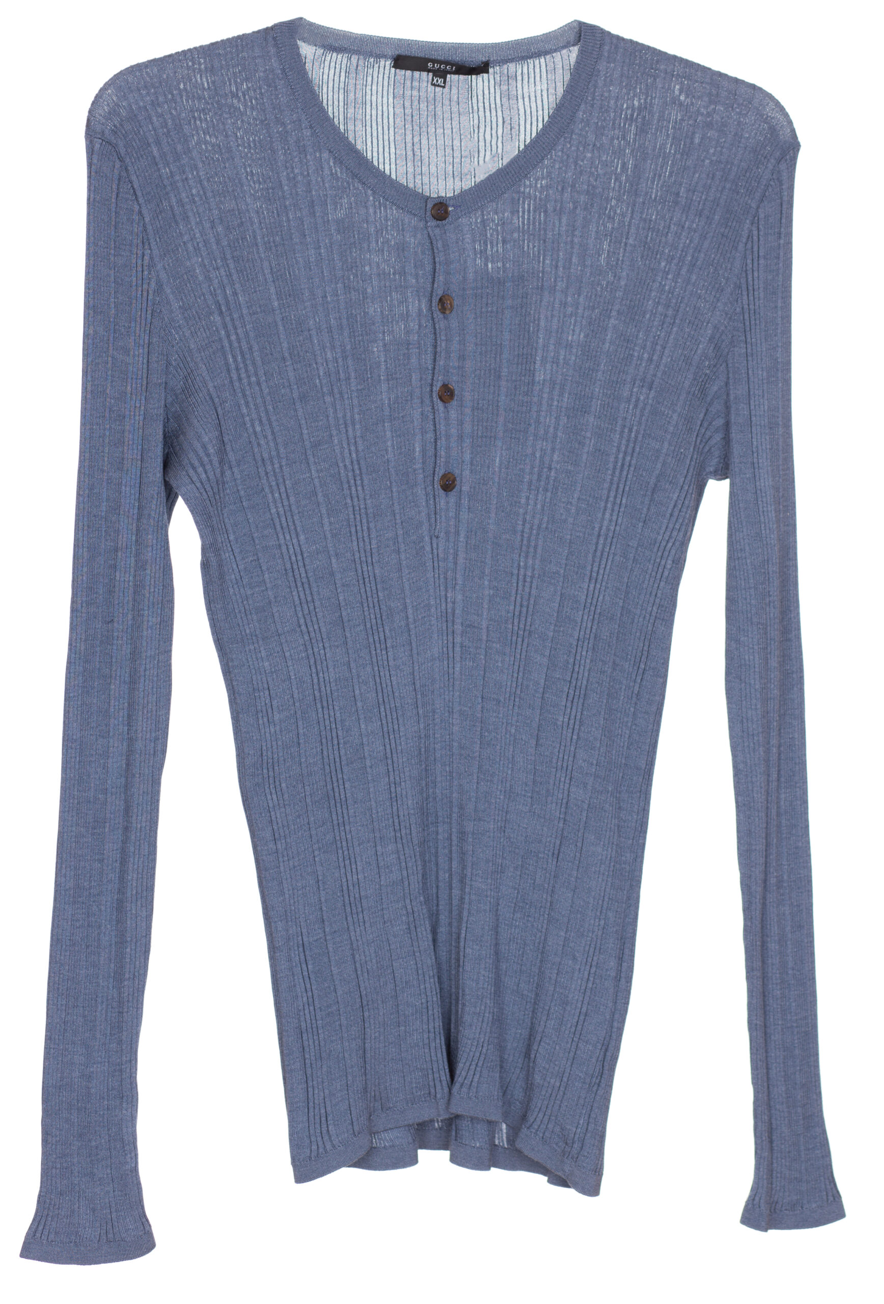www.couturepoint.com-gucci-mens-blue-100-silk-crewneck-ribbed-sweater